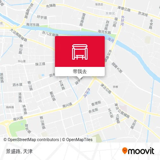 景盛路地图