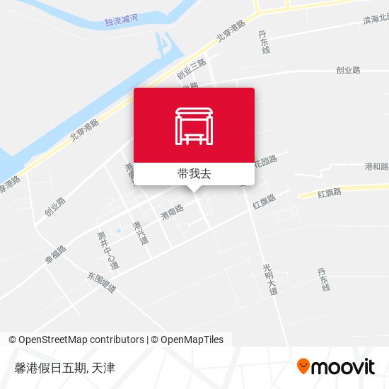 馨港假日五期地图