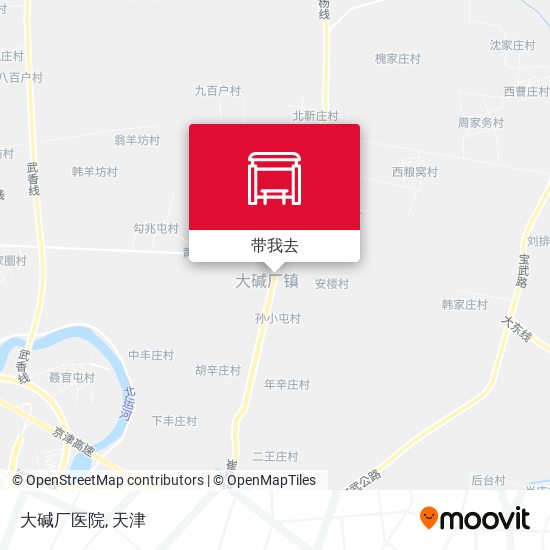 大碱厂医院地图