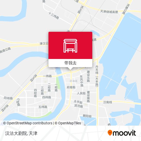 汉沽大剧院地图