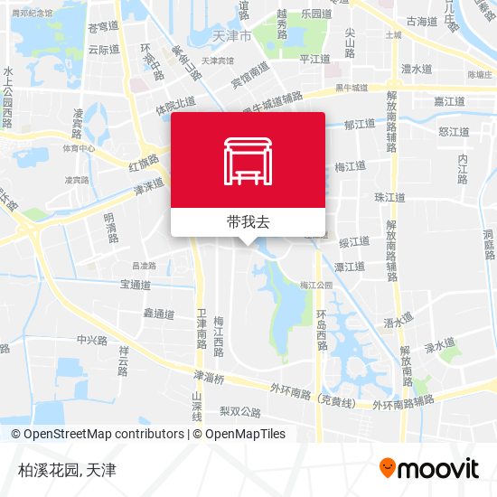 柏溪花园地图