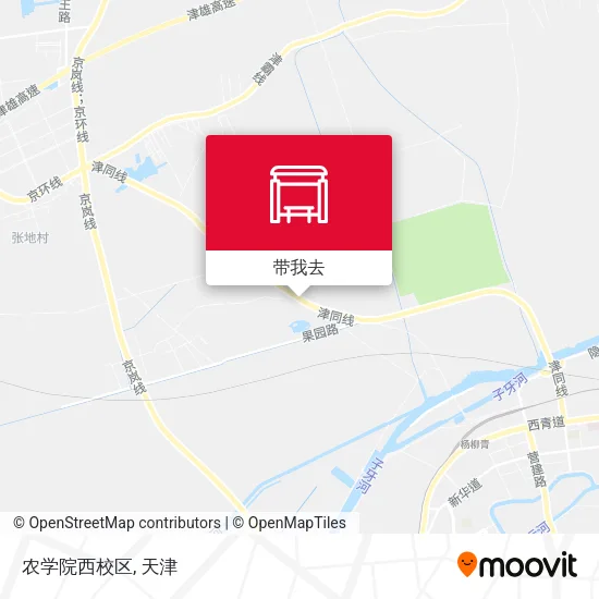 农学院西校区地图