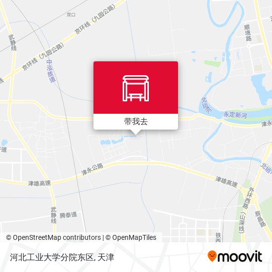 河北工业大学分院东区地图