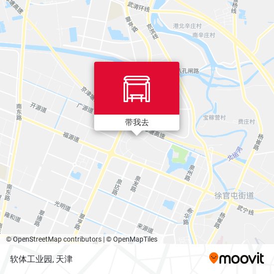 软体工业园地图