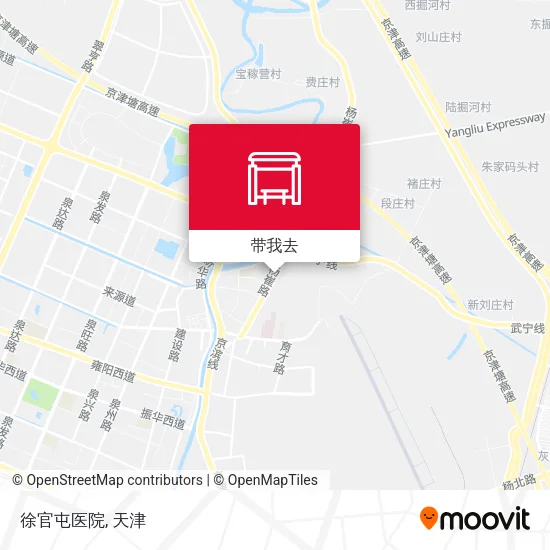 徐官屯医院地图