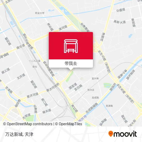 万达新城地图