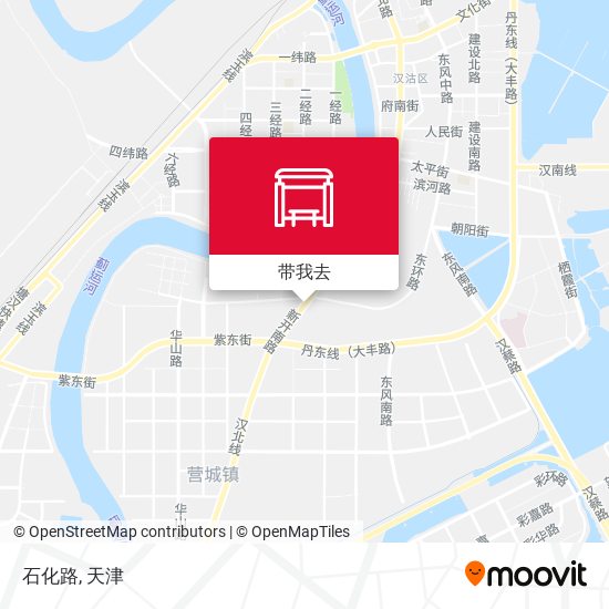 石化路地图