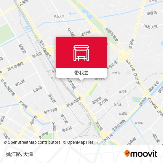 姚江路地图
