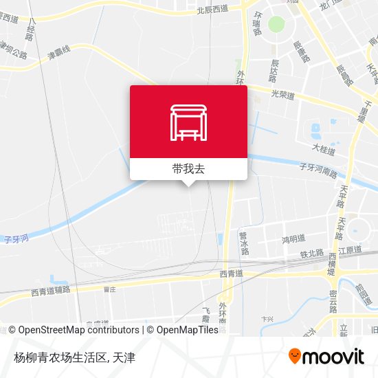 杨柳青农场生活区地图