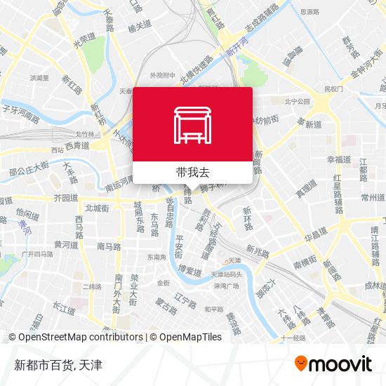 新都市百货地图