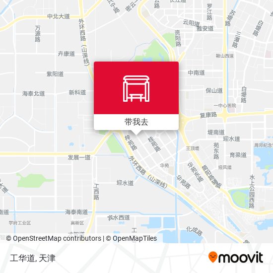 工华道地图