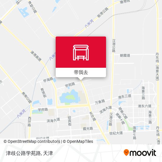 津歧公路学苑路地图