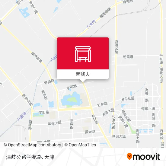 津歧公路学苑路地图