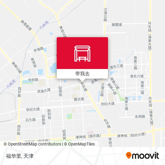 福华里地图