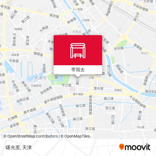 曙光里地图