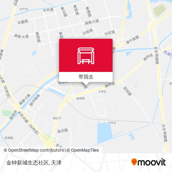 金钟新城生态社区地图