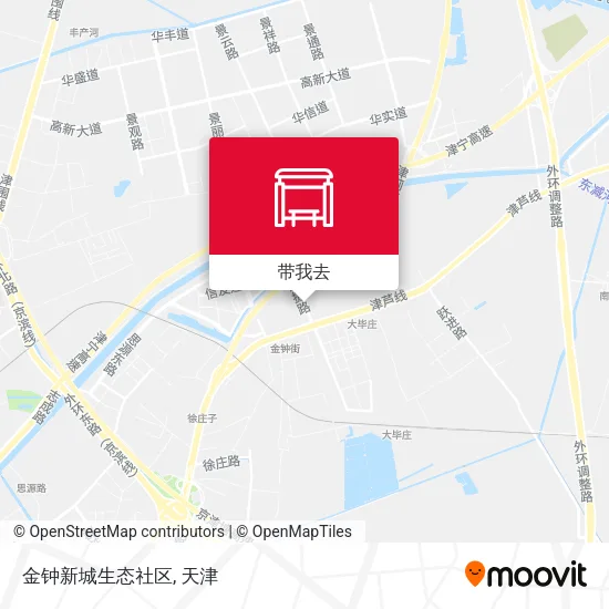 金钟新城生态社区地图