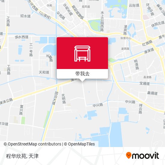 程华欣苑地图