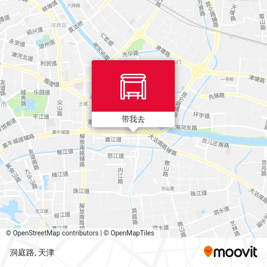 洞庭路地图