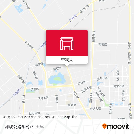 津歧公路学苑路地图