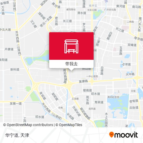 华宁道地图