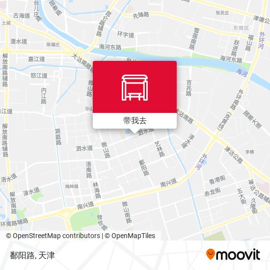 鄱阳路地图
