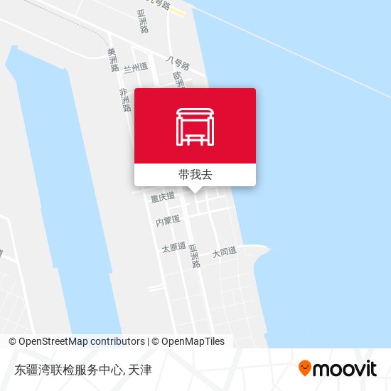 东疆湾联检服务中心地图