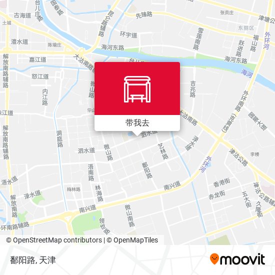 鄱阳路地图