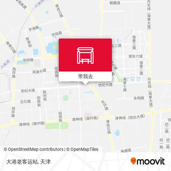 大港老客运站地图