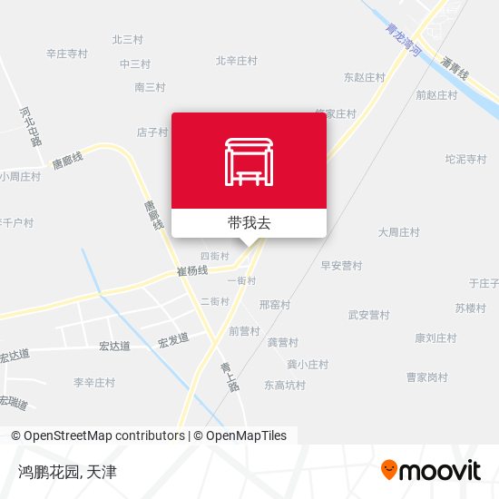 鸿鹏花园地图