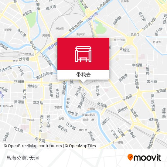 昌海公寓地图