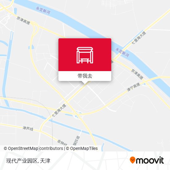 现代产业园区地图