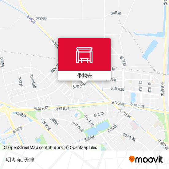 明湖苑地图