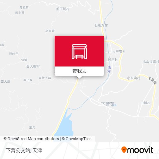 下营公交站地图