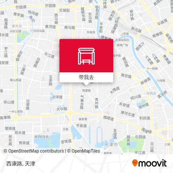 西康路地图