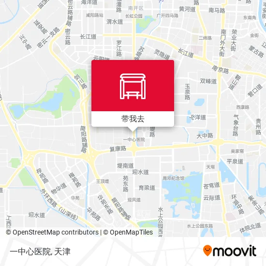 一中心医院地图