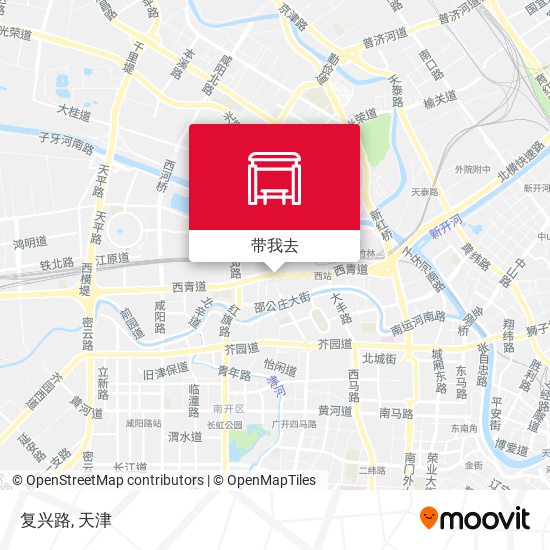 复兴路地图