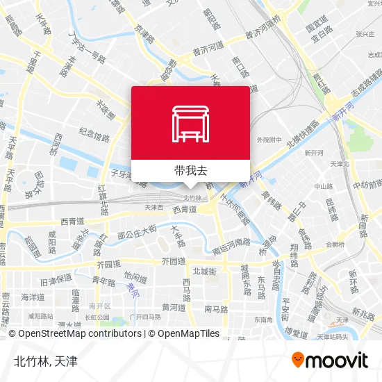 北竹林地图