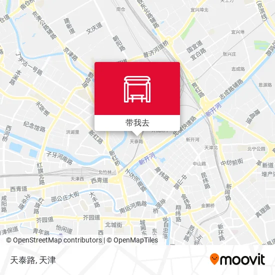 天泰路地图