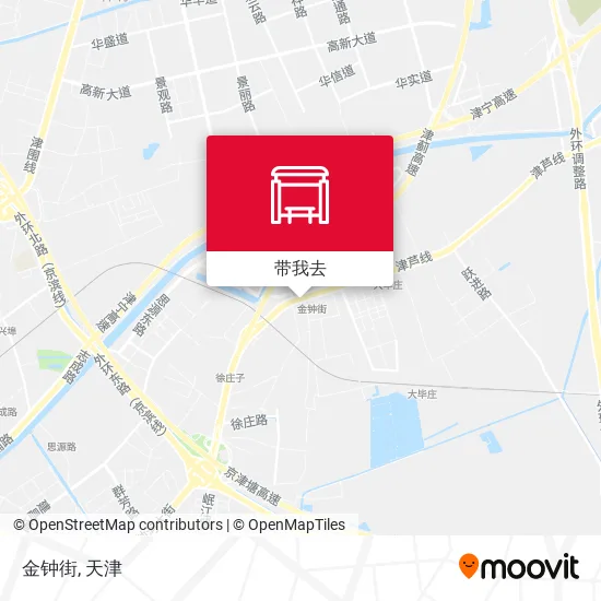 金钟街地图