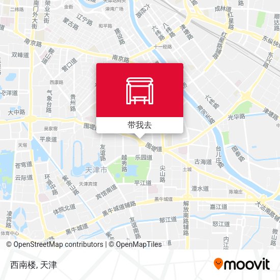 西南楼地图