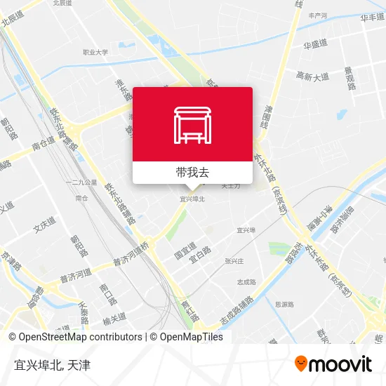 宜兴埠北地图