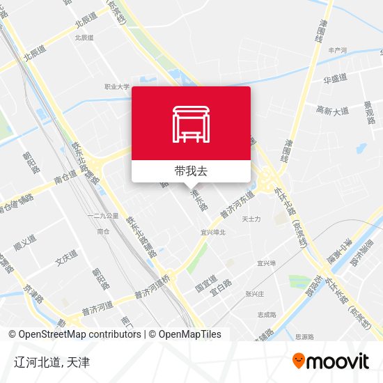 辽河北道地图