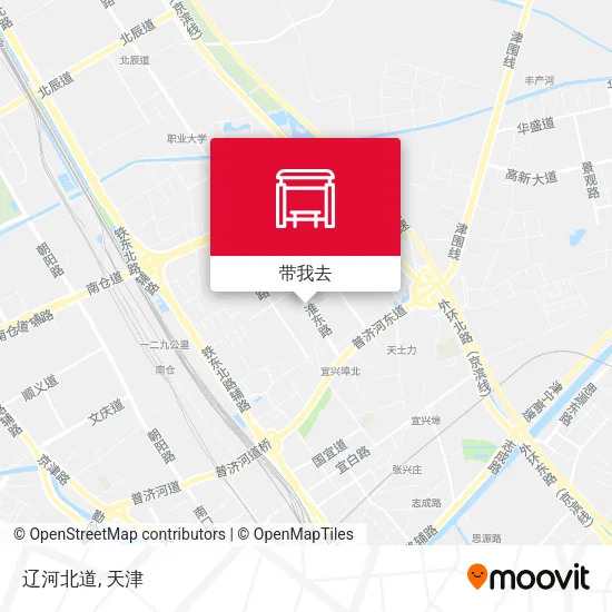 辽河北道地图