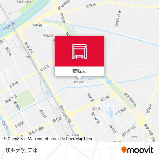 职业大学地图