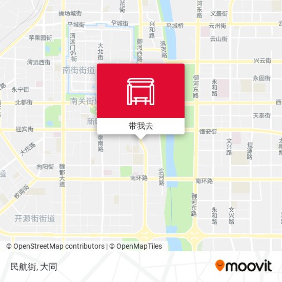 民航街地图