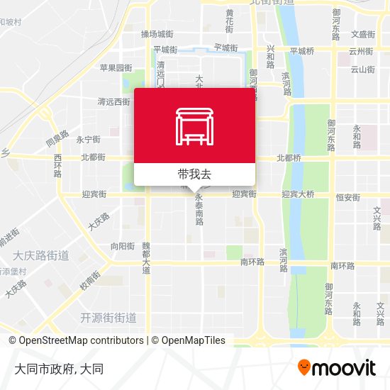 大同市政府地图