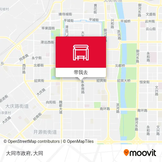 大同市政府地图