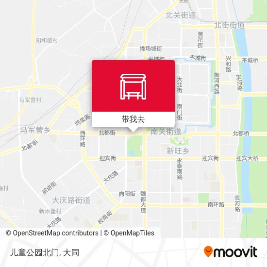 儿童公园北门地图