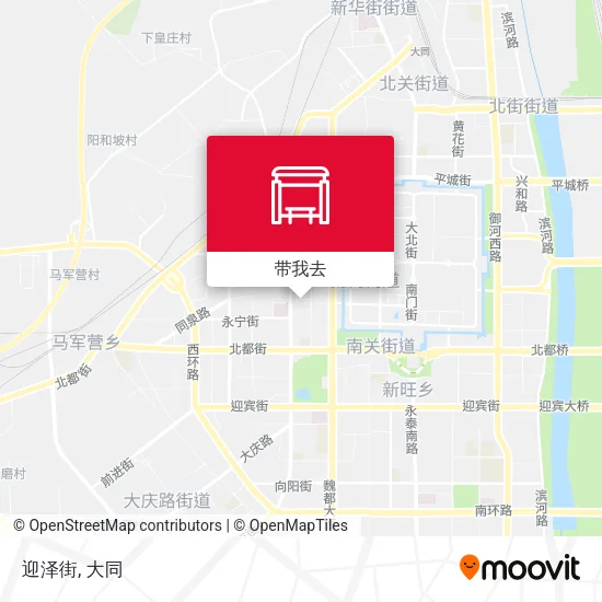 迎泽街地图